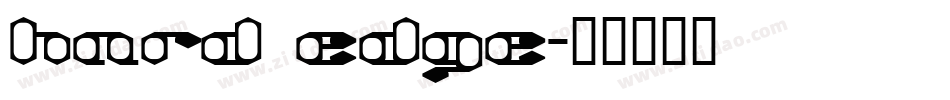 hard edge字体转换